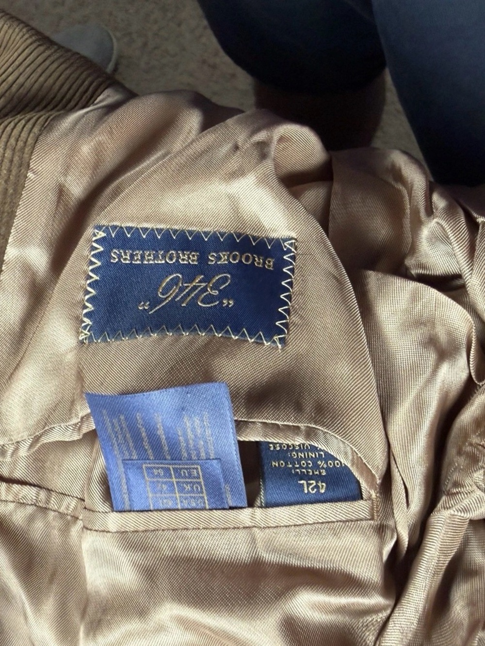 Brooks Brothers Brown Corduroy Sport Coat - Picture 3 of 7
